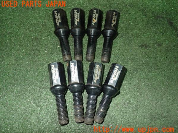 3UPJ=20800967]ロータス エリーゼR(1117 S2)ADVAN Racing アドバン ホイールボルト M12×P1.5 8本 中古_m0