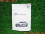3UPJ=20880802]VW ワーゲン パサート ヴァリアント(3CDPC)取扱説明書 取説 マニュアル 中古_s0