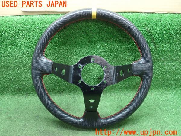 3UPJ=20890617]インプレッサ WRX STi(GDB E型)社外 ステアリング 345mm 中古_m1
