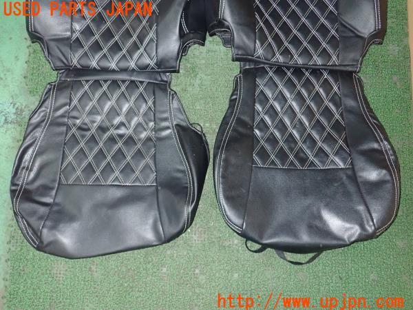 3UPJ=20950608]ハイエースバン(KDH201V 200系)Bellezza ベレッツァ Wild Stitch シートカバー 中古_m2