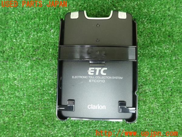 3UPJ=21030503]ポルシェ カイエン(92AM5502A 958型)Clarion クラリオン ETC車載器 ETC010 本体のみ 中古_m0