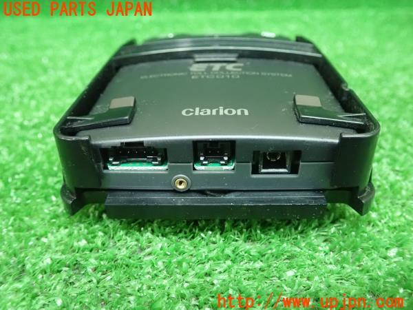 3UPJ=21030503]ポルシェ カイエン(92AM5502A 958型)Clarion クラリオン ETC車載器 ETC010 本体のみ 中古_m3