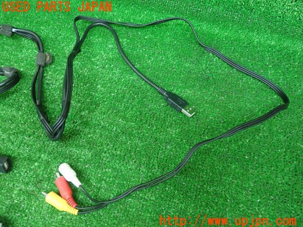 3UPJ=21030550]ポルシェ カイエン(92AM5502A 958型)RCA(赤・白・黄 オス)端子 ipod接続ケーブル ハーネス インターフェース 中古_m3