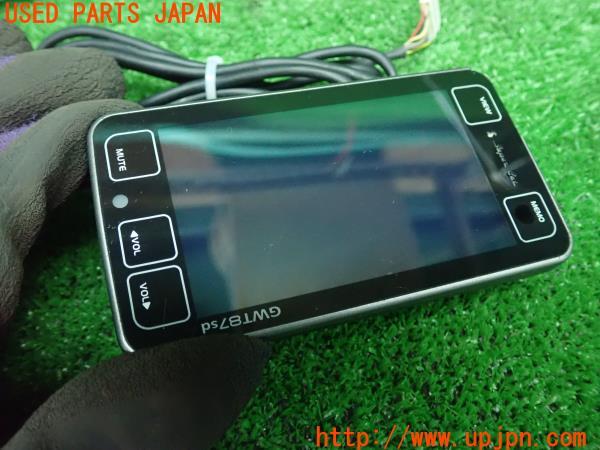3UPJ=21160575]インプレッサWRX_STI(GVB)Yupiteru ユピテル レーダー探知機 GWT87sd ジャンク_m2