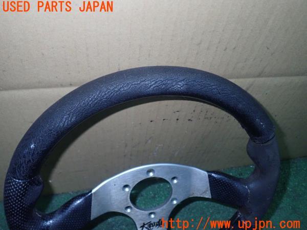 3UPJ=21170617]ハイラックスサーフ(KZN130W)後期 MOMO モモ RACE レース TYP D32 KBA70142 ステアリング 320mm 中古_m2