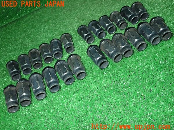 3UPJ=21310967]ハイラックスサーフ(RZN210W)VISION motor works レーシングナット ホイールナット M12xP1.5 50mm 貫通 24個 中古_m2