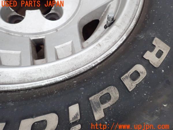 3UPJ=21400916]ランクル70(HZJ73HV)中期 純正 ホイール 15×7JJ -20 PCD139.7 6穴 4本 中古_m1