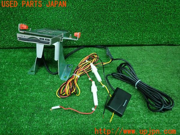 3UPJ=21450503]ポルシェ ボクスター(98665 986)Panasonic パナソニック ETC車載器 CY-ET300 取付ステー付 中古_m0