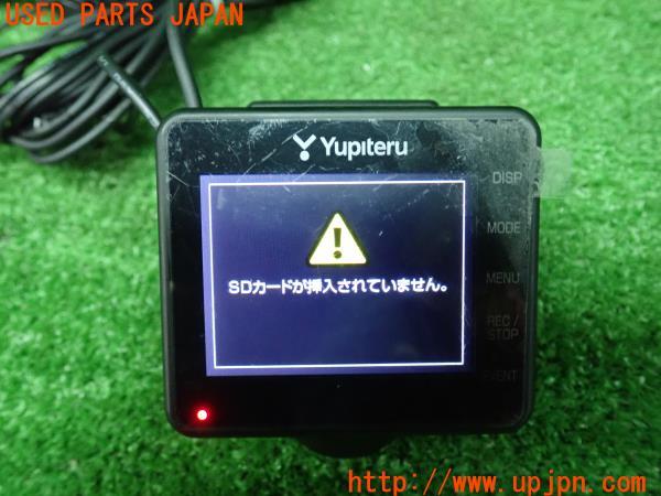 3UPJ=21450579]ポルシェ ボクスター(98665 986)Yupiteru ユピテル ZQ-30R ドライブレコーダー ドラレコ 前後カメラ 中古　_m4