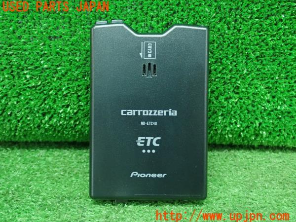 3UPJ=21640503]プジョー 408(P54HN05)carrozzeria カロッツェリア ND-ETC40 ETC車載器 中古_m0