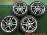 3UPJ=21750919]スープラ 2.0 GTツインターボ(GA70H A70型)SSR? CRIMSON クリムソン ホイール 18×8.5J +37 PCD114.3 5穴 4本 中古 _s0