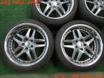3UPJ=21750919]スープラ 2.0 GTツインターボ(GA70H A70型)SSR? CRIMSON クリムソン ホイール 18×8.5J +37 PCD114.3 5穴 4本 中古 _s1