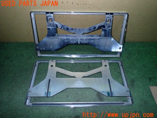 3UPJ=21760001]インプレッサ WRX STi(GVB C型)スバル純正 ナンバーフレーム 中古_m4