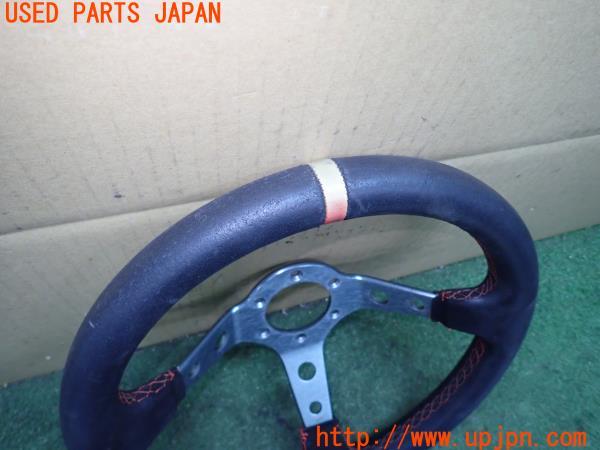 3UPJ=21770617]シビック タイプR(EP3)前期 社外 ステアリング 320mm HKB ホーンボタン付き 中古_m1