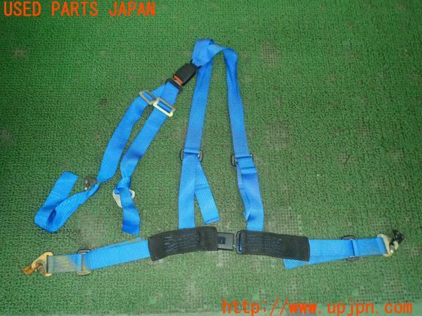 3UPJ=21830611]シルビア K's(S14)前期 WILLANS ウィランズ 2インチ 4点式シートベルト レーシングハーネス 中古_m4