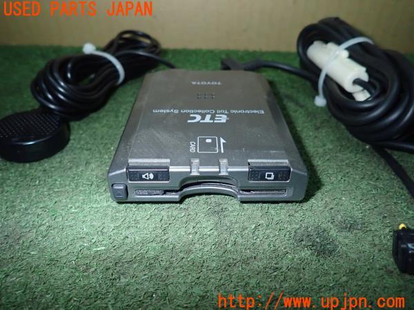 3UPJ=21890503]レジアスエースバン(KDH201V 3型)純正 08686-00262 ETC車載器 中古_m1