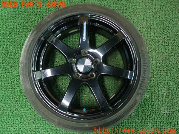 3UPJ=22000964]スイフトスポーツ(ZC33S 2型)純正 ENKEI performanceline PF07 エンケイ ホイール 17×7J 5×114.3 +48 1本 中古_m0
