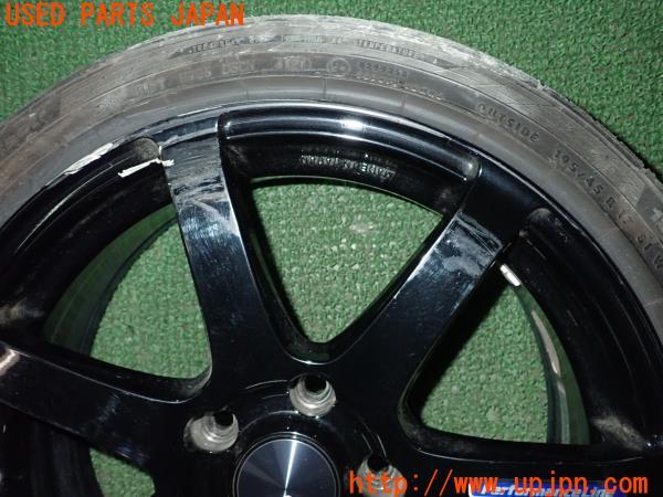 3UPJ=22000964]スイフトスポーツ(ZC33S 2型)純正 ENKEI performanceline PF07 エンケイ ホイール 17×7J 5×114.3 +48 1本 中古_m2