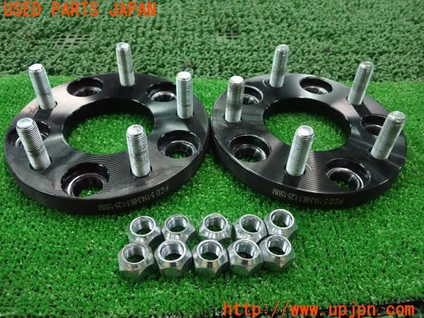 3UPJ=22000971]スイフトスポーツ(ZC33S 2型)社外 ワイドトレッドスペーサー 15mm PCD114.3 5穴 中古_m0