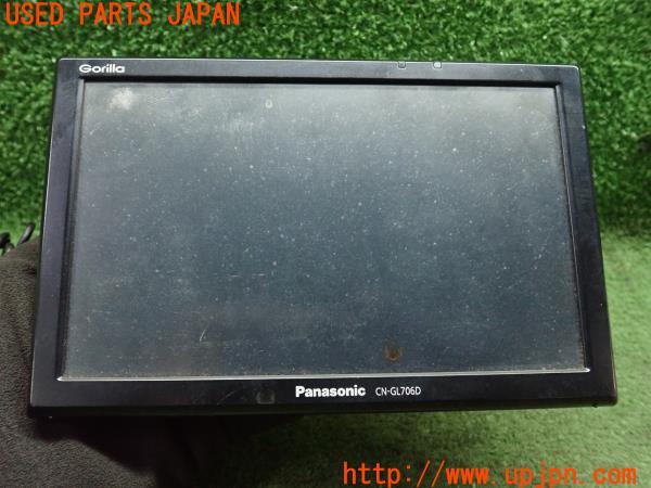 3UPJ=22160565]インプレッサ WRX STI(GC8 E型)Panasonic パナソニック GORILLA CN-GL706D メモリーナビ 2016年度版 中古_m1