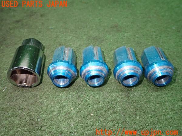 3UPJ=22160968]インプレッサ WRX STI(GC8 E型)社外 ホイールロックナット M12×P1.25 20個 中古_m2