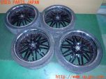 3UPJ=22190923]ベントレー コンチネンタル GT(BCBEB)社外 ホイール 22×9.5JJ +35 10.5JJ +38 PCD112 5穴 4本 中古_s0