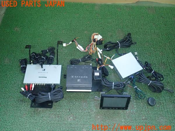 3UPJ=22260504]レガシィ B4 tuned by STI(BL5 E型)純正 Panasonic パナソニック CN-HDS915D HDDナビ ブラケット付き 中古_m0