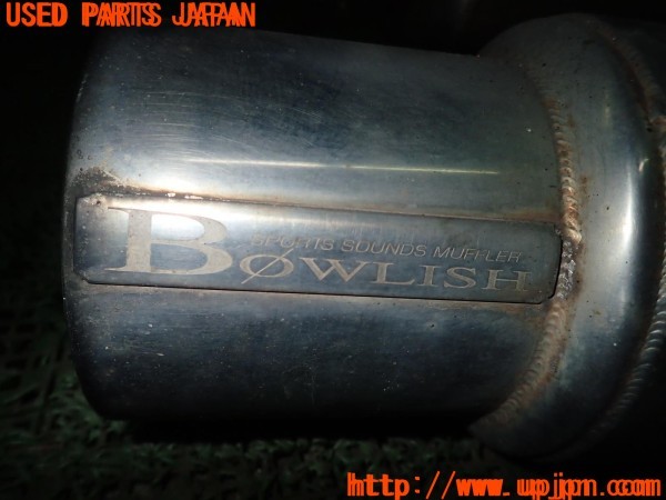 3UPJ=22330152]ハイラックスサーフ(KZN185W)前期 BOWLISH マフラー 中古_m2