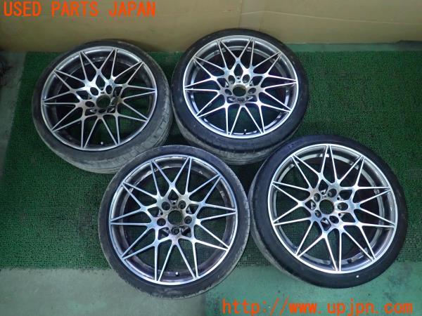 3UPJ=22390921]BMW M4 クーペ コンペティション(3C30 F82)純正 8090194 8090195 ホイール 20×9J+29 10J+40 PCD120 5穴 4本 ジャンク 中古_m0