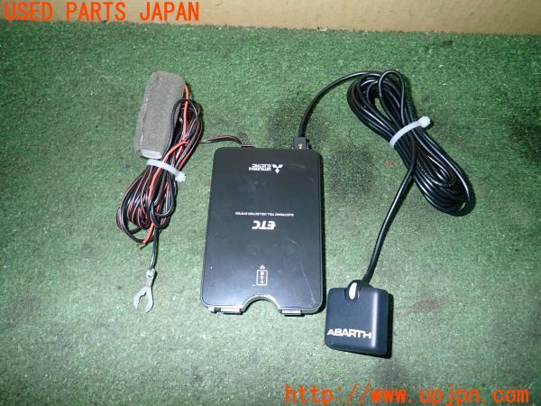 3UPJ=22490503]アバルト 595 モンスターエナジー ヤマハ(31214T)純正 三菱電機 ミツビシ EP9U716V ETC車載器 中古_m0