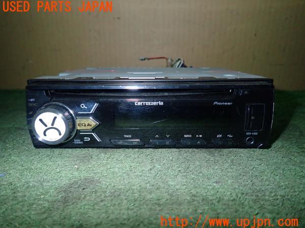 3UPJ=22580518]シビック(EF1)後期 carrozzeria カロッツェリア DEH-4300 CDプレーヤー 中古_m1