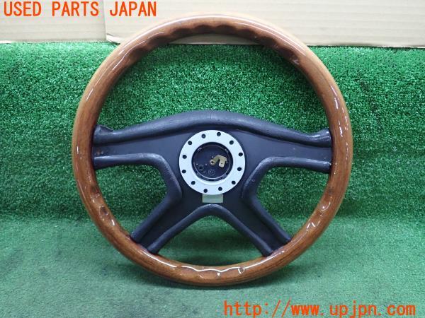 3UPJ=22670617]ランドクルーザープラド 70系(LJ78G)前期 DAIWA ダイワ ステアリング 360mm 中古_m1