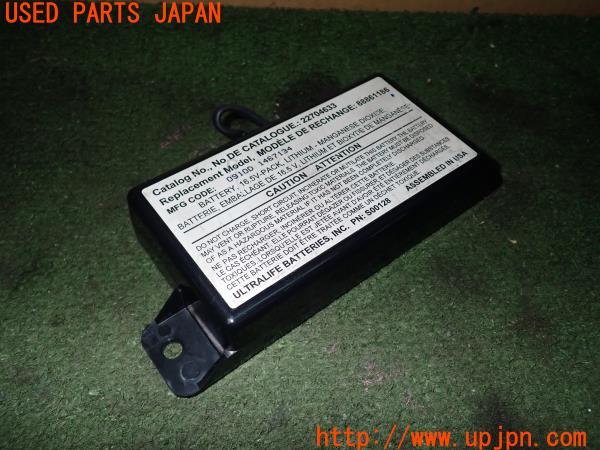 3UPJ=22750554]シボレー カマロ 5th LT RS(型式不明)純正 22704633 リチウムイオンバッテリー バックアップコントロールモジュール 中古_m0