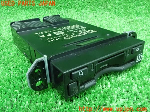 3UPJ=22770503]カローラスポーツ ハイブリッドGZ(ZWE219H)純正ビルトイン 2.0 ETC車載器 86980-30150 中古_m0