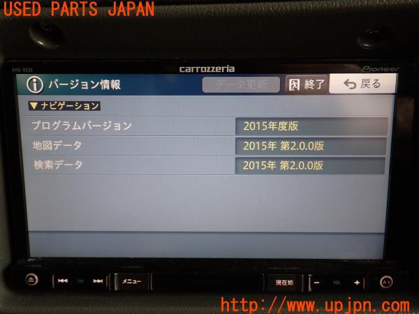 3UPJ=22810565]ランクルプラド(KZJ78W)後期 carrozzeria カロッツェリア AVIC-RZ06 メモリーナビ 2015年度版 中古_m4