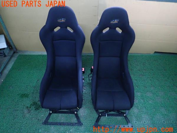 3UPJ=23110609]ロータス エリーゼ 111S(-111- S1)NANIWAYA EZ フルバケットシート セット 運転席 助手席 レール付き 中古_m0