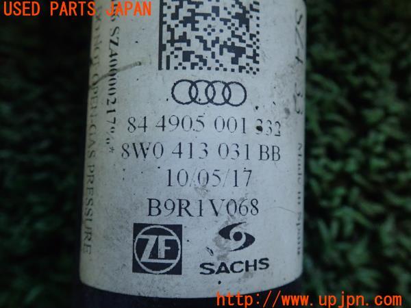 3UPJ=23120408]アウディ A5 カブリオレ(F5CYRC F5系)純正 8W0 413 031BB SACHS フロントショックアブソーバー 中古_m4