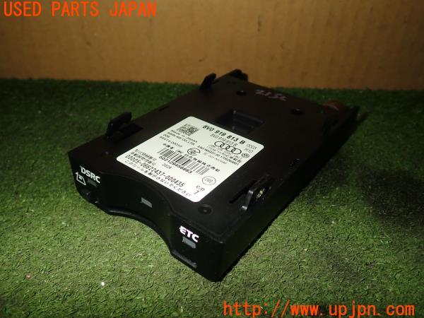 3UPJ=23120503]アウディ A5 カブリオレ(F5CYRC F5系)純正ビルトイン 8V0 919 813 B ETC車載器 ETC2.0 中古_m0