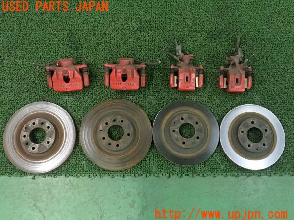 3UPJ=23170302]RX-8 スピリットR(SE3P)後期 純正 キャリパーローターセット 中古_m0