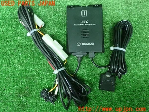 3UPJ=23170503]RX-8 スピリットR(SE3P)後期 純正オプション ETC車載器 DIU-5330 中古_m0
