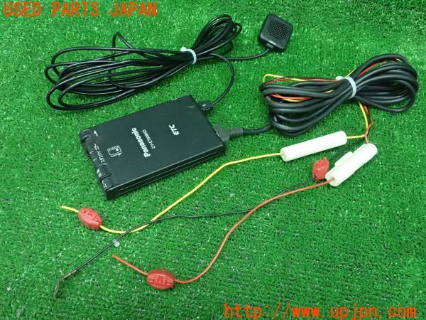 3UPJ=23220503]インプレッサワゴン WRX-STi(GF8 G型)Panasonic パナソニック ETC車載器 CY-ET906KD 中古_m0