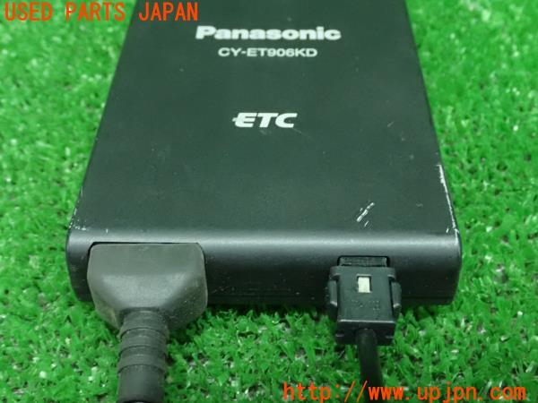 3UPJ=23220503]インプレッサワゴン WRX-STi(GF8 G型)Panasonic パナソニック ETC車載器 CY-ET906KD 中古_m2