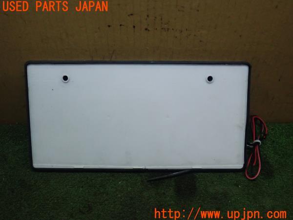 3UPJ=23230001]アコード ハイブリッド(CR7)ワールドオートプレート 字光式ナンバープレート 中古_m0
