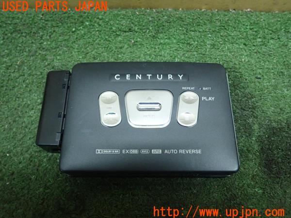 3UPJ=23350519]センチュリー(GZG50)前期 純正 86260-40080 KPX-9076ZT ウォークマン カセットプレーヤー 中古_m0