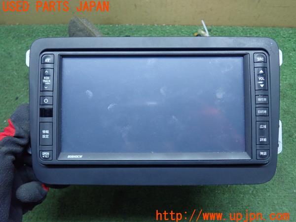 3UPJ=23410504]VW ゴルフ R32(1KBUBF)Clarion クラリオン 808HDCW HDDナビ 中古_m1