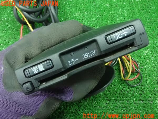 3UPJ=23460503]ハイエースワゴン(KZH106W)Panasonic パナソニック ETC車載器 CY-ET805D アンテナ一体型 中古_m3