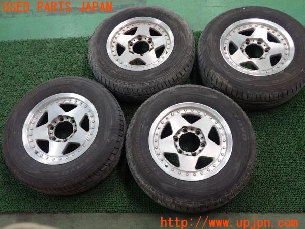 3UPJ=23460916]ハイエースワゴン(KZH106W)Weds ウェッズ ホイール 15×6.5JJ PCD139.7 6穴 4本 中古_m0