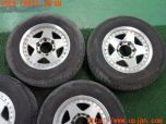 3UPJ=23460916]ハイエースワゴン(KZH106W)Weds ウェッズ ホイール 15×6.5JJ PCD139.7 6穴 4本 中古_s1