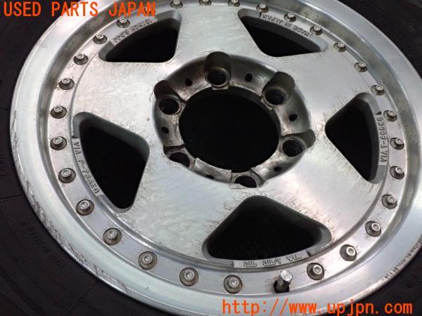 3UPJ=23460916]ハイエースワゴン(KZH106W)Weds ウェッズ ホイール 15×6.5JJ PCD139.7 6穴 4本 中古_m4