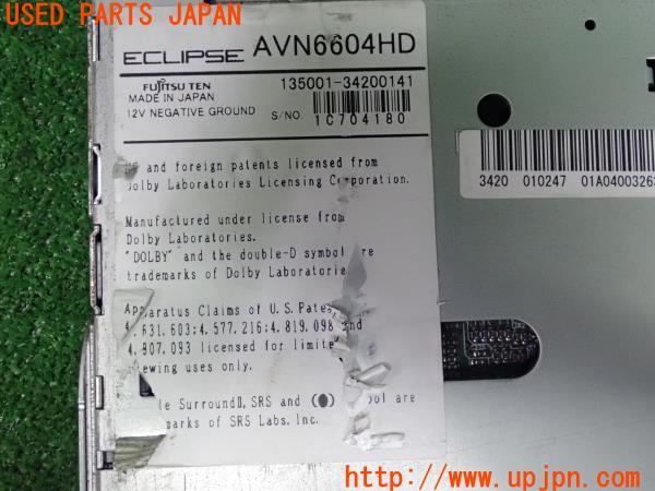 3UPJ=23830504]バモス(HM1)ECLIPSE イクリプス HDDナビ AVN6604HD 中古_m3